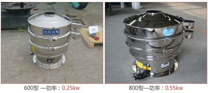 食品振動(dòng)篩同種材質(zhì)有不同大小的型號(hào)，而型號(hào)的不同就會(huì)影響價(jià)格。