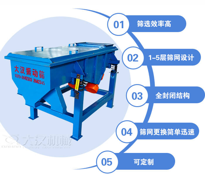 玉米篩選機(jī)特點(diǎn)：篩選效率高，1-5層篩網(wǎng)設(shè)計(jì)，全封閉結(jié)構(gòu)等。